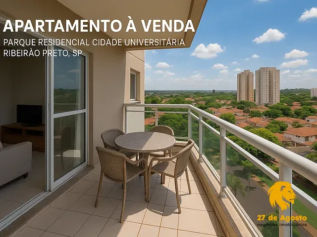 Apartamento com 336m² 2 quartos e 5 banheiros, à venda, no bairro Parque Residencial Cidade Universitária em Ribeirão Preto