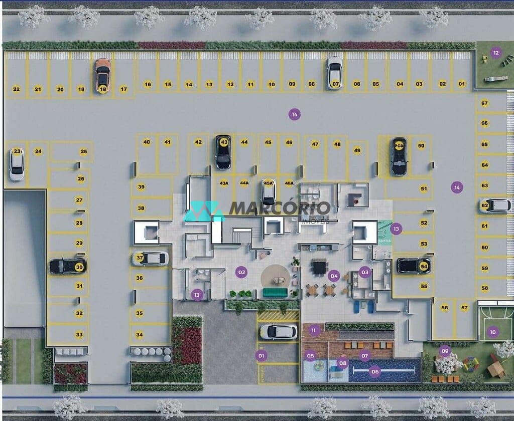 Apartamento à venda com 3 quartos, 75m² - Foto 19
