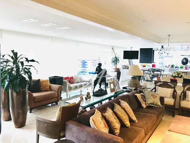 Apartamento com 326m² 4 quartos e 6 banheiros, à venda, no bairro Jardim Anália Franco em São Paulo