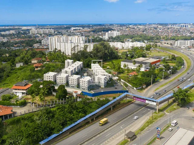 Apartamento com 39m² 1 quarto e 1 banheiro, à venda, no bairro Jardim das Margaridas em Salvador