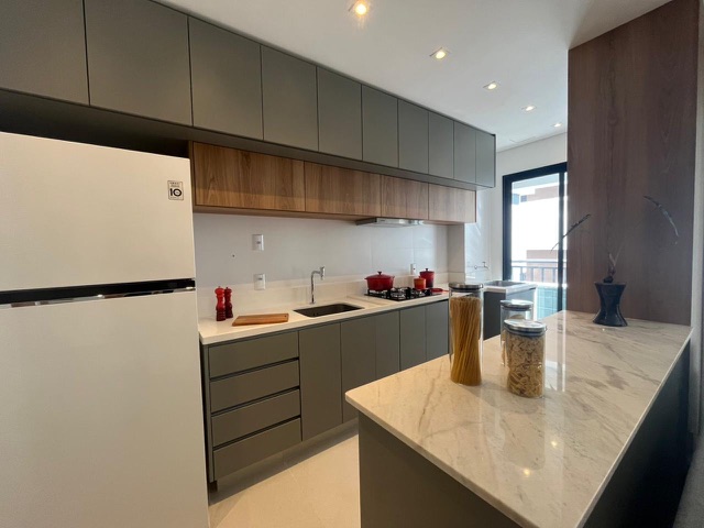 Apartamento para locação, mobiliado, Gyro Vaca Brava, Setor Bueno, Goiânia, GO
