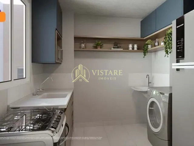Apartamento com 43m² 2 quartos e 1 banheiro, à venda, no bairro Vale do Sol em Piracicaba