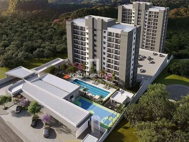 Apartamento 2 quartos e 1 banheiro, à venda, no bairro Aparecida em Bragança Paulista