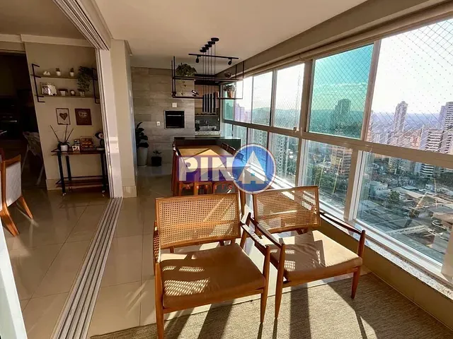 Apartamento 3 quartos e 5 banheiros, à venda, no bairro Setor Marista em Goiânia