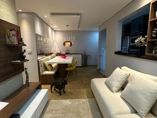 Apartamento 3 quartos e 1 banheiro, à venda, no bairro Jardim Turmalinas em Santa Bárbara D'Oeste