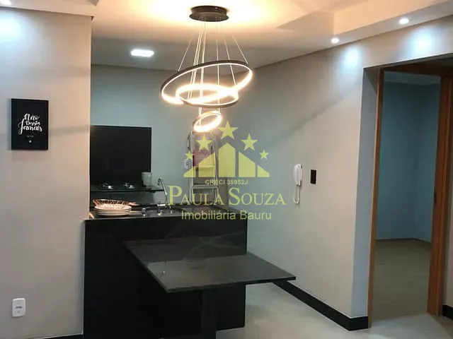 Apartamento 2 quartos e 1 banheiro, para alugar, no bairro Parque das Nações em Bauru