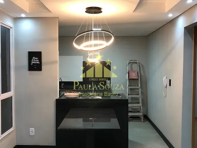Apartamento 2 quartos e 1 banheiro, para alugar, no bairro Parque das Nações em Bauru