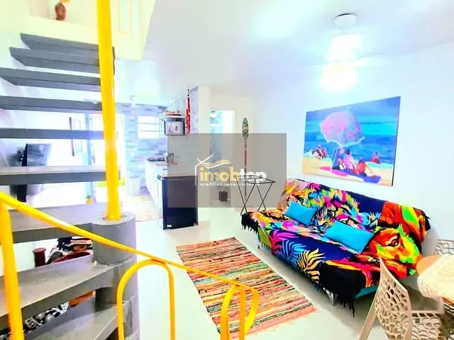 Apartamento com 80m² 2 quartos e 1 banheiro, à venda, no bairro Maranduba em Ubatuba