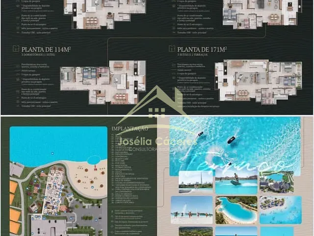 Apartamento com 138m² 3 quartos e 4 banheiros, à venda, no bairro Ribeirão do Lipa em Cuiabá