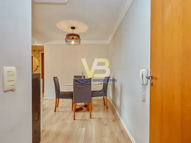 Apartamento com 60m² 2 quartos e 1 banheiro, à venda, no bairro Fazendinha em Curitiba