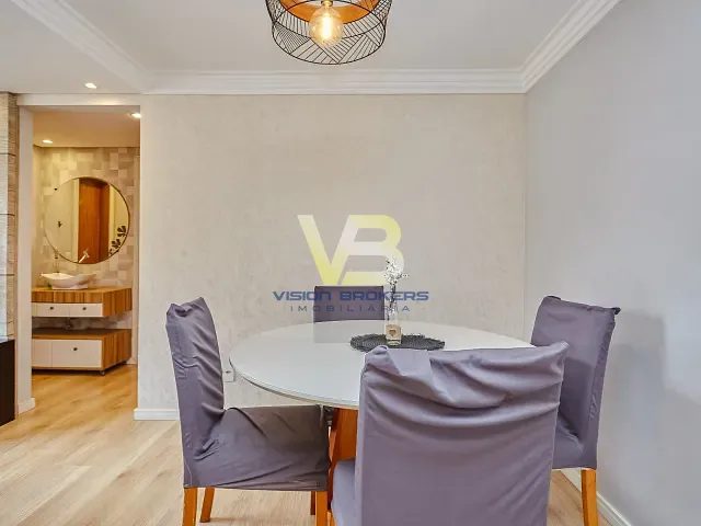 Apartamento com 60m² 2 quartos e 1 banheiro, à venda, no bairro Fazendinha em Curitiba