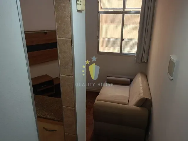 Apartamento com 32m² 1 quarto e 1 banheiro, para alugar, no bairro Leme em Rio de Janeiro