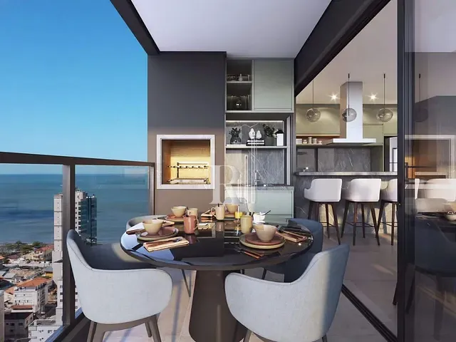 Apartamento 2 quartos e 3 banheiros, à venda, no bairro Balneário Perequê em Porto Belo