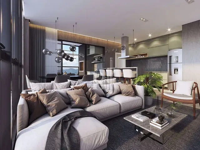 Apartamento 2 quartos e 3 banheiros, à venda, no bairro Balneário Perequê em Porto Belo
