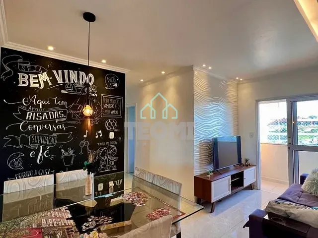 Apartamento 2 quartos e 1 banheiro, à venda, no bairro Jardim Gurilândia em Taubaté
