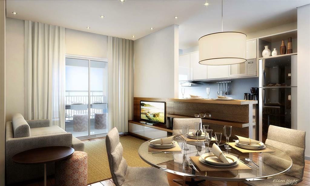 Apartamento à venda 2 Quartos, 1 Suite, 1 Vaga, Jardim São Caetano, São Caetano do Sul - SP 