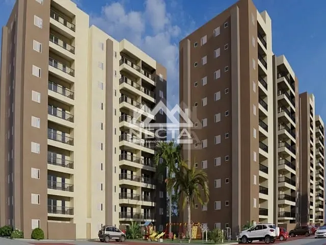Apartamento com 56m² 2 quartos e 1 banheiro, à venda, no bairro Loteamento Vila Indaia em Caraguatatuba