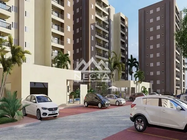 Apartamento com 56m² 2 quartos e 1 banheiro, à venda, no bairro Loteamento Vila Indaia em Caraguatatuba