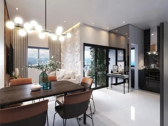 Apartamento 2 quartos e 3 banheiros, à venda, no bairro Perequê em Porto Belo
