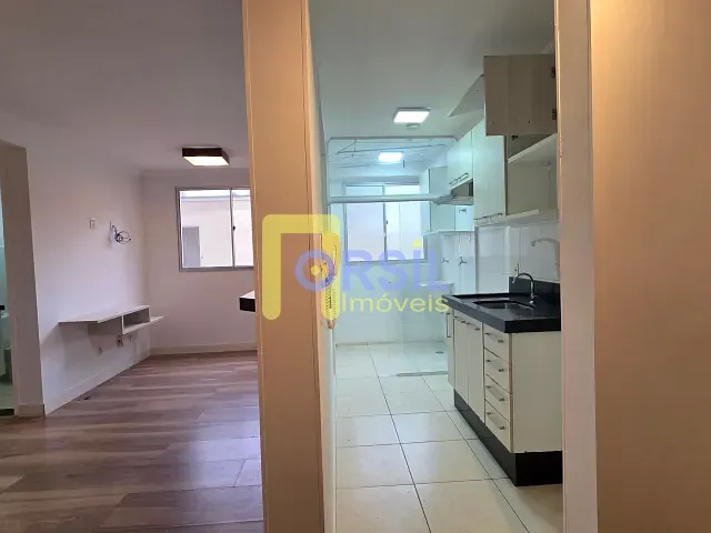 Apartamento com 47m² 2 quartos e 1 banheiro, para alugar, no bairro Vila Mogilar em Mogi das Cruzes