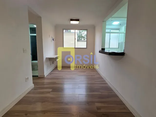 Apartamento com 47m² 2 quartos e 1 banheiro, para alugar, no bairro Vila Mogilar em Mogi das Cruzes