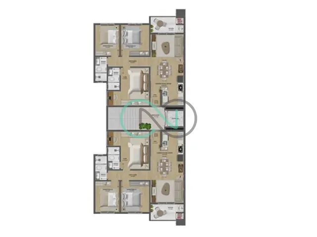 Apartamento 3 quartos e 2 banheiros, à venda, no bairro Metzler em Campo Bom
