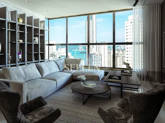 Apartamento 4 quartos e 4 banheiros, à venda, no bairro Pioneiros em Balneário Camboriú
