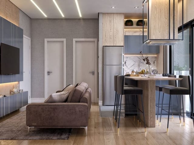 Foto do Apartamento - Apartamento à venda 2 Quartos 1 Vaga 46.34M² Cidade Industrial Curitiba - PR | Pixel City Habitat | IMOBILIÁRIA TRIHOUSES