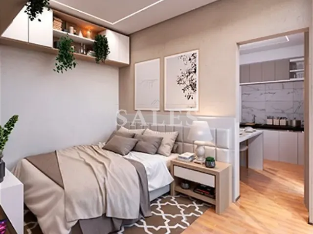 Apartamento com 42m² 1 quarto e 1 banheiro, à venda, no bairro Paineiras em Juiz de Fora