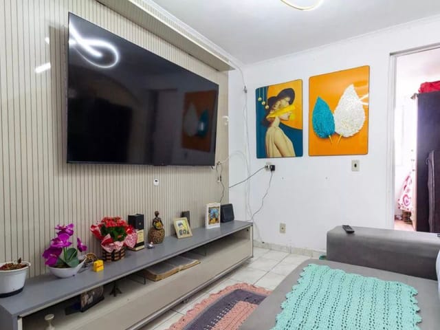 Apartamento com 48m² 2 quartos e 1 banheiro, à venda, no bairro Artur Alvim em São Paulo