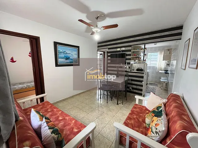 Apartamento com 45m² 2 quartos e 1 banheiro, à venda, no bairro Indaiá em Caraguatatuba