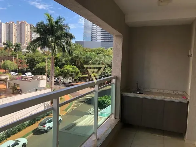 Apartamento com 90m² 2 quartos e 3 banheiros, para alugar, no bairro Jardim Botânico em Ribeirão Preto
