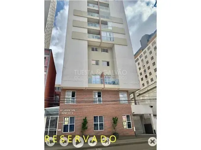 Apartamento com 44m² 2 quartos e 1 banheiro, à venda, no bairro Centro em Curitiba
