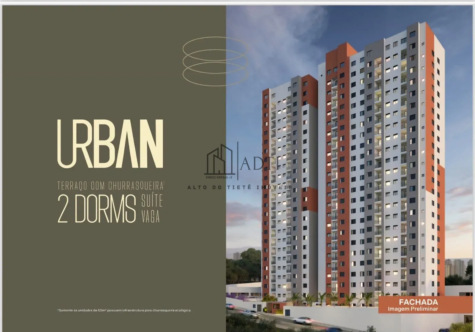 Apartamento, 2 quartos, 49 m² - Foto 1