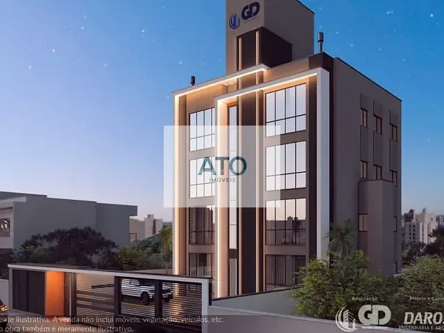 Apartamento 2 quartos e 2 banheiros, à venda, no bairro Areias em Tijucas