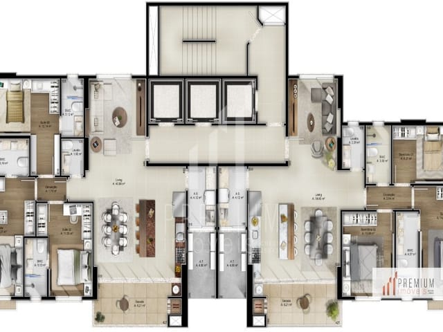 Apartamento com 133m², à venda, no bairro FAZENDA em ITAJAÍ
