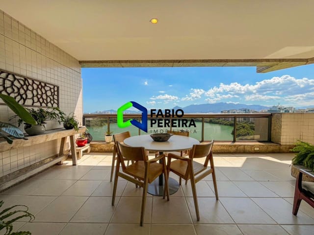 Apartamento com 407m² 4 quartos e 4 banheiros, à venda, no bairro Barra da Tijuca em Rio de Janeiro