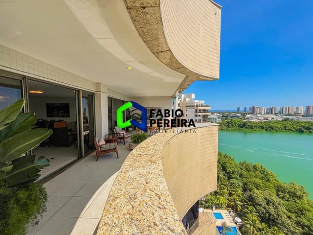 Apartamento com 407m² 4 quartos e 4 banheiros, à venda, no bairro Barra da Tijuca em Rio de Janeiro