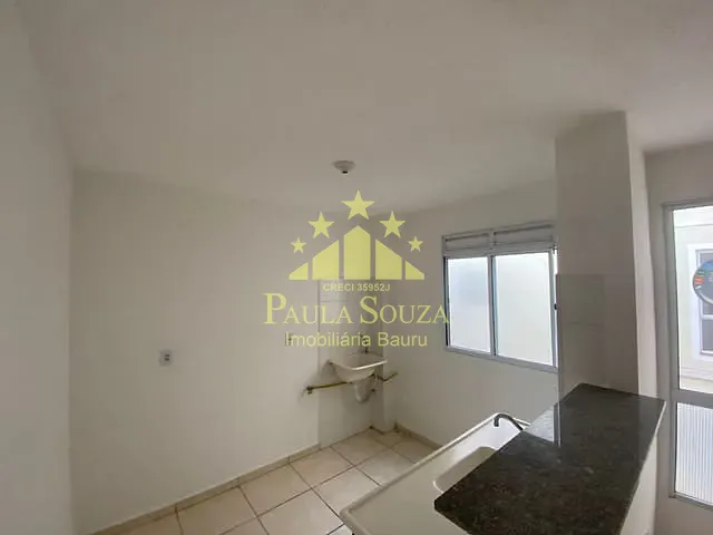 Apartamento 2 quartos e 1 banheiro, para alugar, no bairro Parque das Nações em Bauru