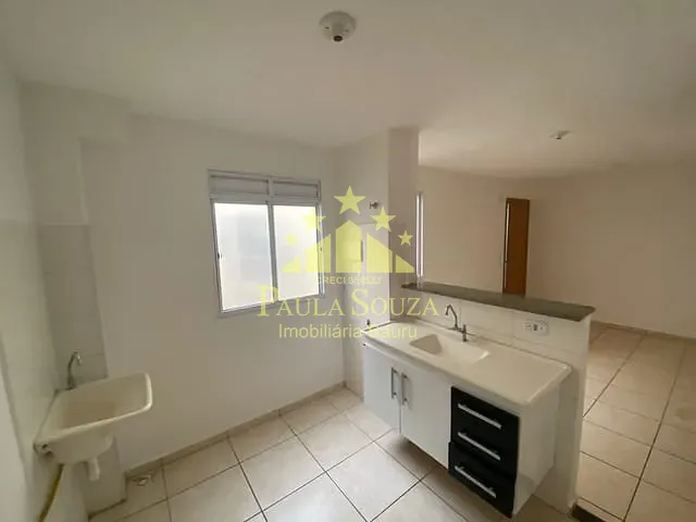 Apartamento 2 quartos e 1 banheiro, para alugar, no bairro Parque das Nações em Bauru