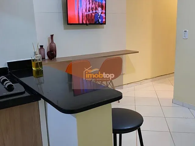 Apartamento com 40m² 1 quarto e 1 banheiro, à venda, no bairro Maranduba em Ubatuba