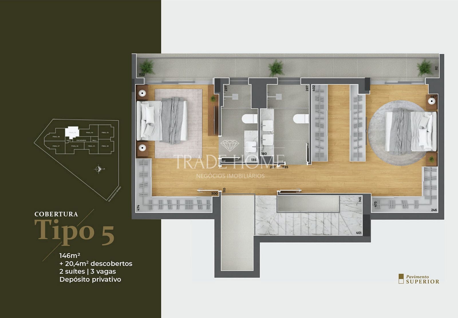 Apartamento, 3 quartos, 211 m² - Foto 38