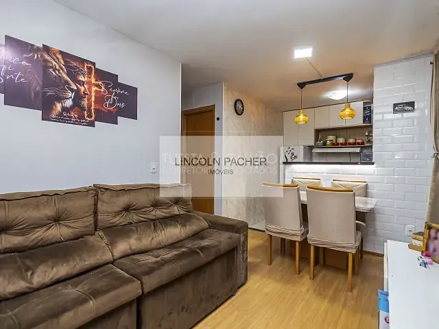Apartamento com 1m² 2 quartos e 1 banheiro, à venda, no bairro Monza em Colombo