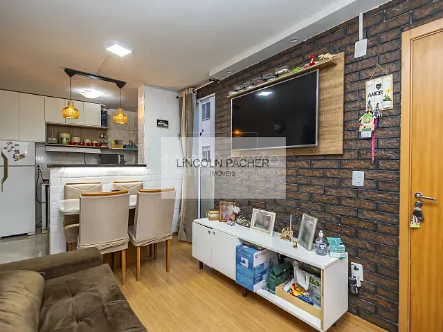 Apartamento com 1m² 2 quartos e 1 banheiro, à venda, no bairro Monza em Colombo