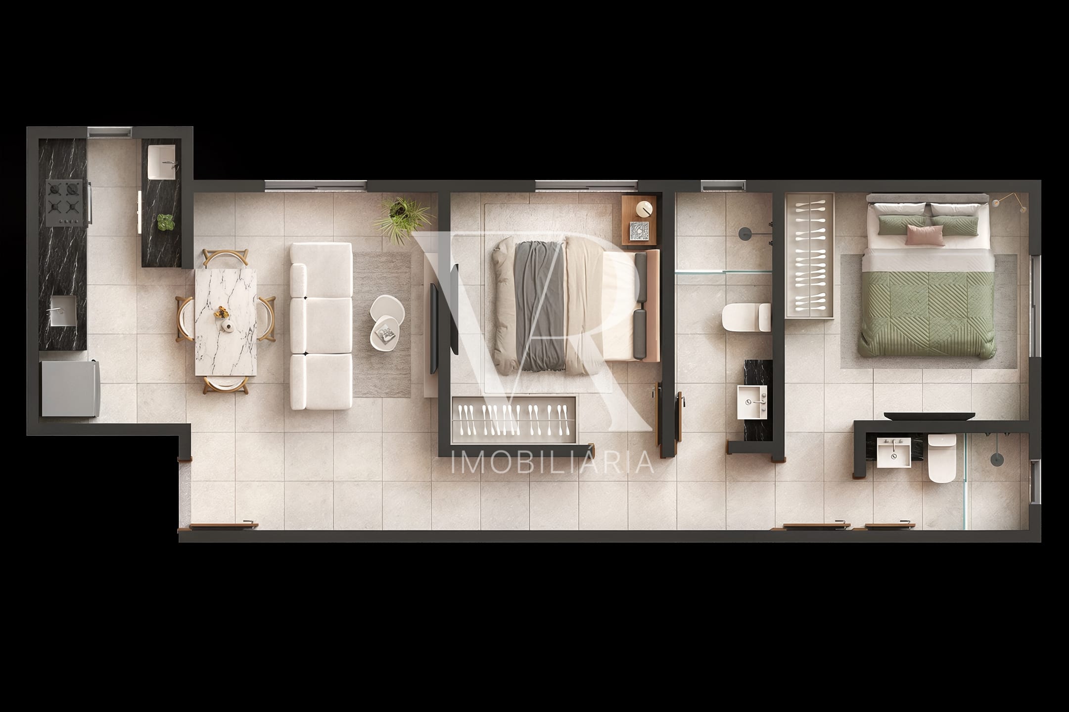 Apartamento à venda com 2 quartos, 58m² - Foto 10