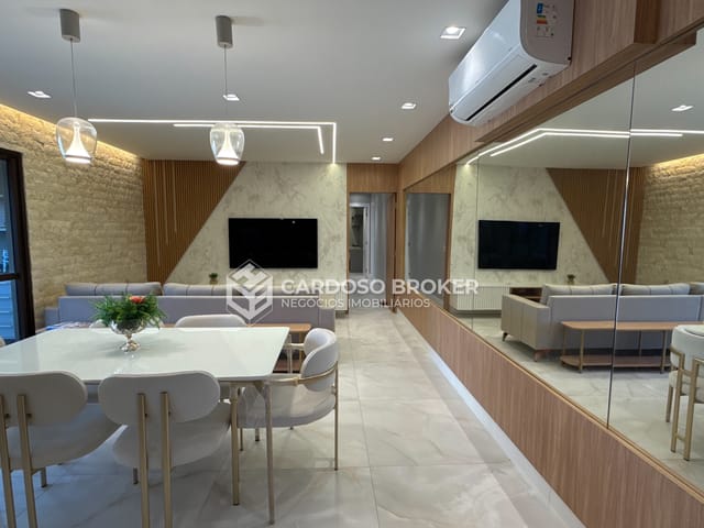 Apartamento com 120m² 3 quartos e 3 banheiros, à venda ou para alugar, no bairro Dezoito do Forte Empresarial/Alphaville. em Barueri