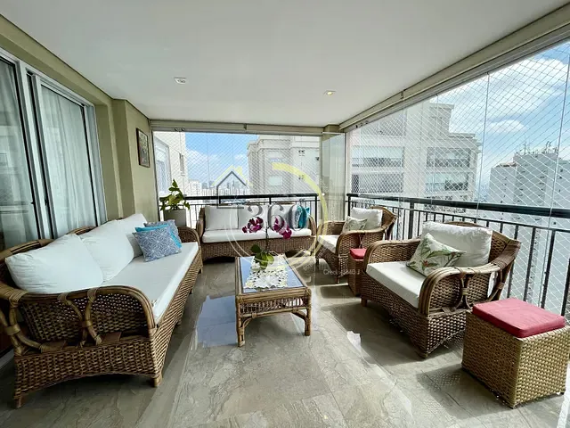 Apartamento com 196m² 3 quartos e 5 banheiros, à venda, no bairro Chácara Califórnia em São Paulo
