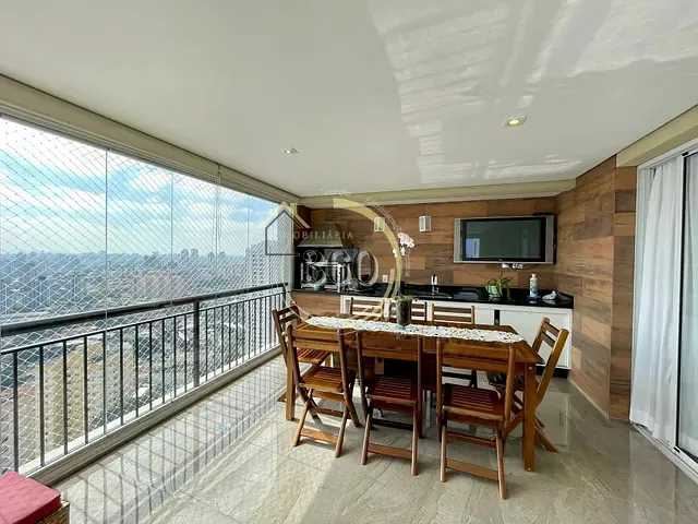 Apartamento com 196m² 3 quartos e 5 banheiros, à venda, no bairro Chácara Califórnia em São Paulo