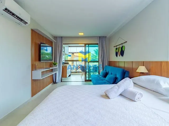 Apartamento com 28m² 1 quarto e 1 banheiro, à venda, no bairro Porto de Galinhas em Ipojuca