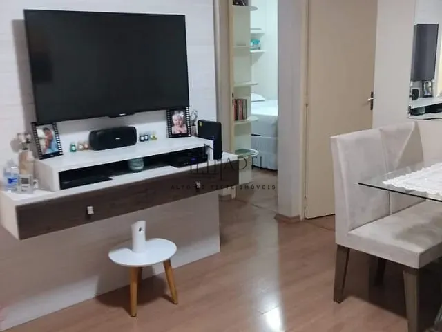 Apartamento 2 quartos e 1 banheiro, à venda, no bairro Conjunto Residencial do Bosque em Mogi das Cruzes